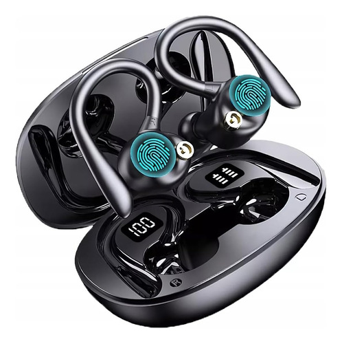 Fones de ouvido esportivos sem fio Bluetooth 5.2 da Mertto