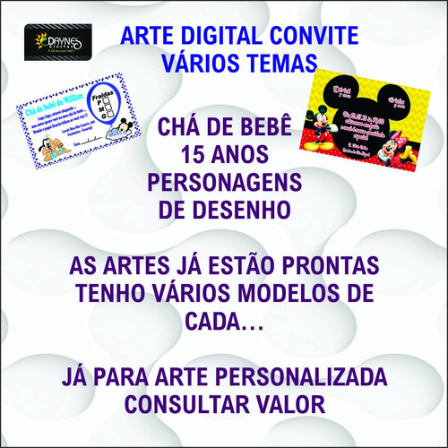 Imagem 2 de 10 de Convite Virtual Online Com Foto