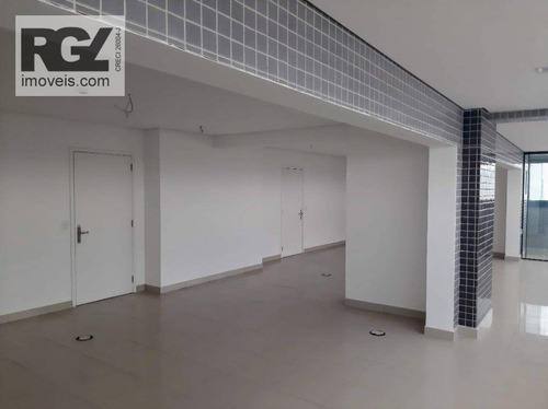 Imagem 4 de 16 de Sala Para Alugar, 98 M² Por R$ 4.400/mês - Encruzilhada - Santos/sp - Sa0235