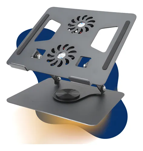 Mesa Articulada Notebook VLX Ajustável 360° 2 Ventiladores USB Al...