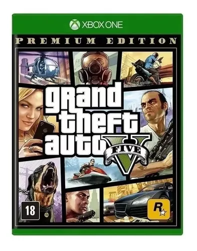 Grand Theft Auto V: Edição Premium - Xbox One - Cód 25 Digitos