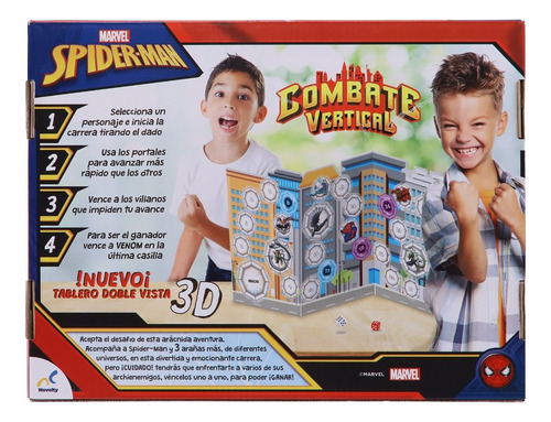 Juego De Mesa Spiderman: Combate Vertical (Usado)
