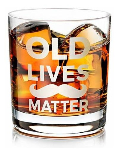 Vaso De Whisky Kollea Old Lives Matter, Divertido Regalo De 