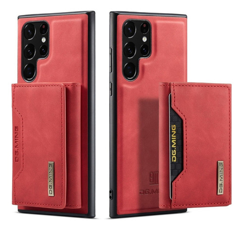 B Funda De Polipiel Tarjeta For Samsung Galaxy S20 S21 S22