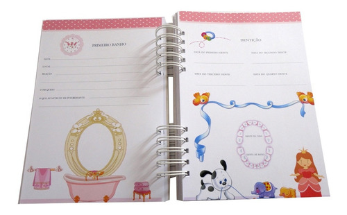 Imagem 3 de 10 de Álbum Livro Do Bebê Meninas Personalizado Caixa 140 Fotos