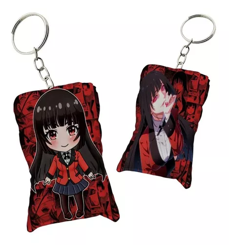 Almofada Anime Kakegurui Yumeko Jabami + Chaveiro