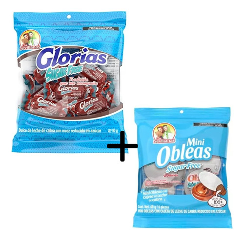 Glorias + Mini Obleas Sugar Free Oferta