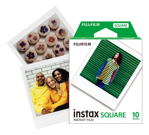 Película Instantánea Fujifilm Instax Square (10 Hojas)