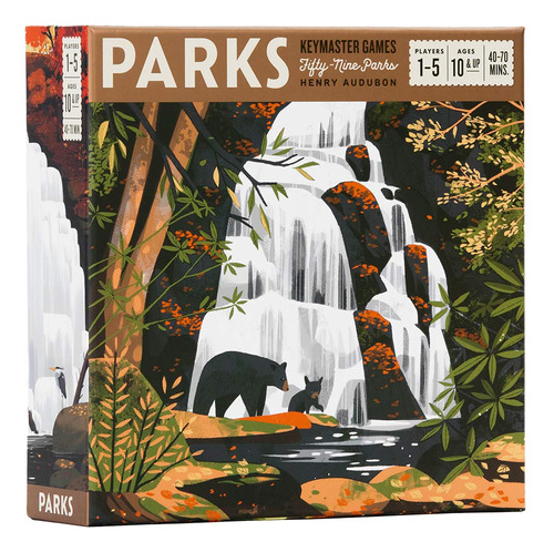 Parks Board Game, Un Juego Familiar Y De Estrategia Sobre S.