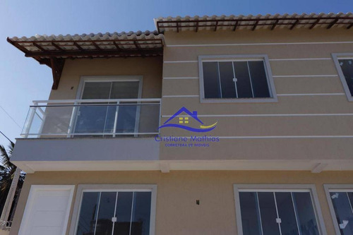 Imagem 14 de 22 de Casa Duplex Com 2 Dormitórios À Venda, 62 M² Por R$ 210.000 - Inoã - Maricá/rj - Ca0842