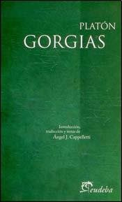 Libro Gorgias De Ángel J Cappelletti Platón Ángel J Cappelle