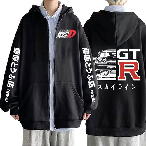 Sudadera Con Capucha De Anime Drift Ae86 Initial D  Ropa Inf