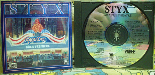 Styx - Paradise Theater - Made In U.s.a