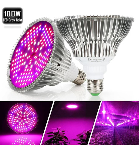 100w Led Crecer Luz Completa Espectro Para Planta Invernader