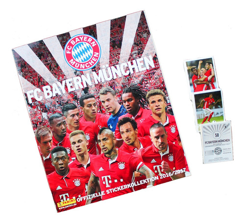 ¬¬ Álbum Fútbol Bayern Múnich 2016 - 2017 Panini A Pegar Zp