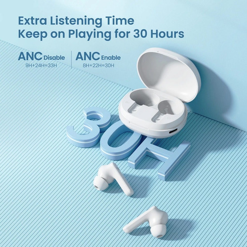 Imagem 10 de 10 de Fone Bluetooth Haylou Moripods Anc Cancelamento Ruido Ativo