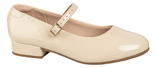 Ballerinas Vestir Molekinha 2528-101 Crema