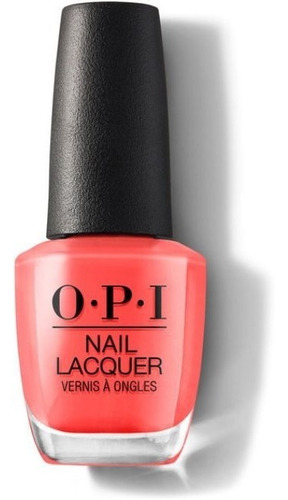 Opi Nail Lacquer Hot & Spicy Tradicional X 15 Ml