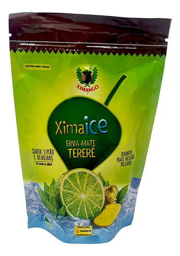 Ximaice Limão E Gengibre Erva Mate Tereré Ximango 250 G