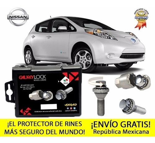 Birlos De Seguridad Nissan Leaf - Envío Dhl Gratis!