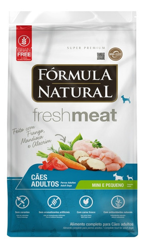  Alimento Formula Natural Adultos Mini Y Pequeño 1kl