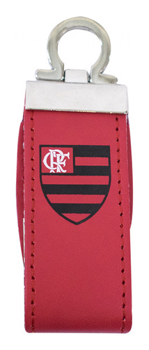 Pendrive Couro Sintético 7.6gb- Flamengo