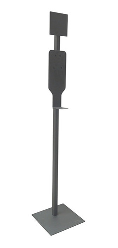 Pedestal Sary Para Dispensador Gel Antibacterial Gun Metal