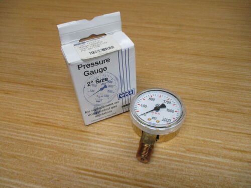 Wika 8611106 Pressure Gauge 111.11 2  Aam