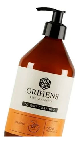 Orihens Yogurt Corporal Durazno Crema Para Cuerpo 250ml 6c