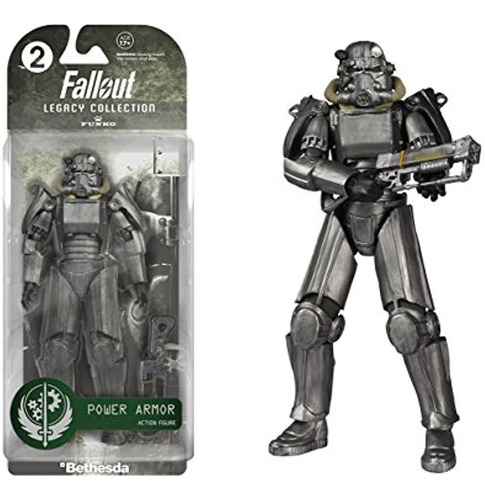 Funk Legacy Action: Figura De Acción De Fallout Power Armor 