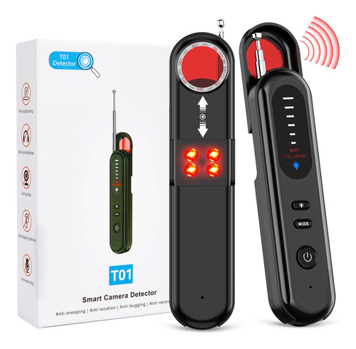 Detector De Cámara Oculta Gps Tracker Portátil Para Viajes Color