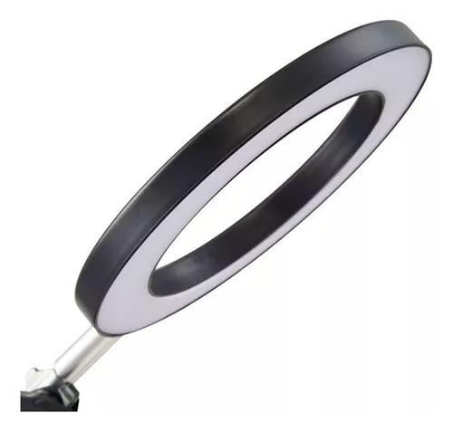 Abajur Led Ring Light De Mesa 7w 3000k 2407 Nordecor St3010