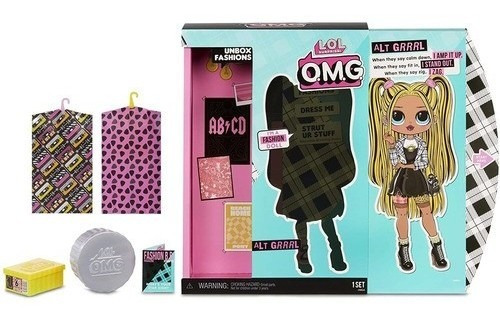 Imagem 4 de 6 de Boneca Lol Surprise Omg Alt Grrrl Com 20 Surpresas Top