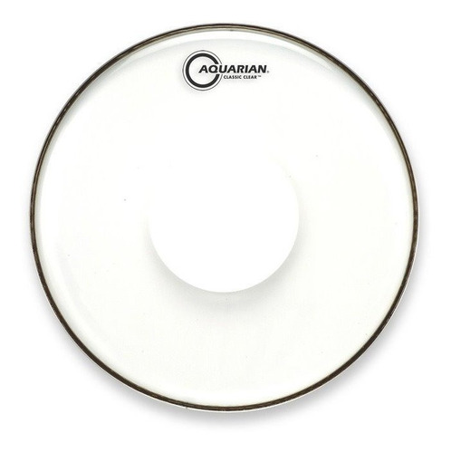 Parche Aquarian 10  Classic Clear Power Dot Una Capa Ccpd10