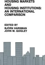 Comprar Libro Housing Markets And Housing Institutions: An Intern...