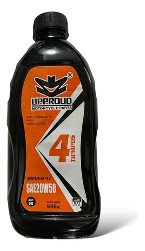 Aceite 946 Ml 20w50 4 Tiempos Jasoma2 Api Sn (12) Pzas