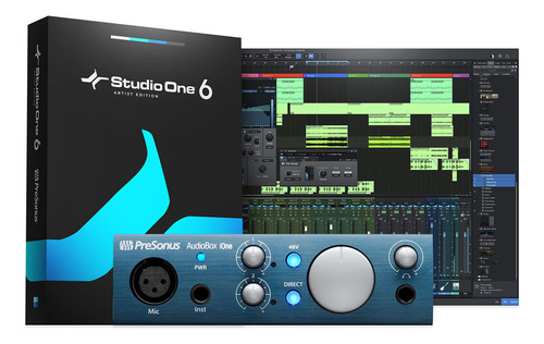 Presonus Audiobox Ione 2x2 Usb/iPad Interfaz De Audio Con St