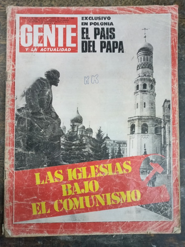 Imagen 1 de 4 de Gente Nº 692 * 26 Octubre 1978 * Iglesia Bajo El Comunismo *