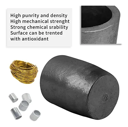 Crisol De Grafito Para Fundicion De Metales #6-6.2kg