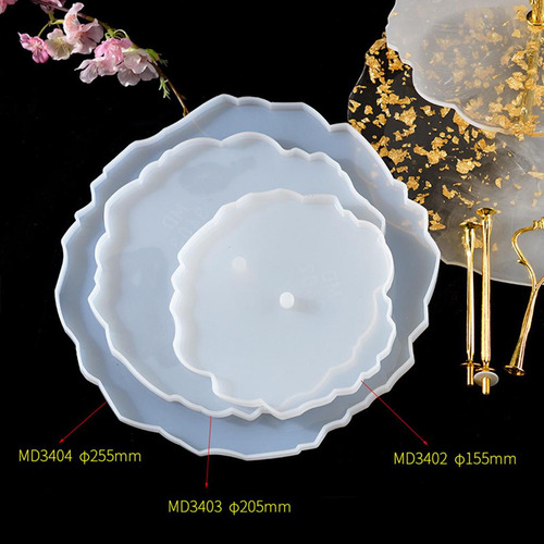 Moldes De Epoxi Flexibles 3 Niveles Bandejas De Frutas