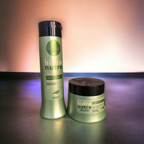 Kit Haskell Hidra Nutri Shampoo 300ml + 1 Mascara 250ml