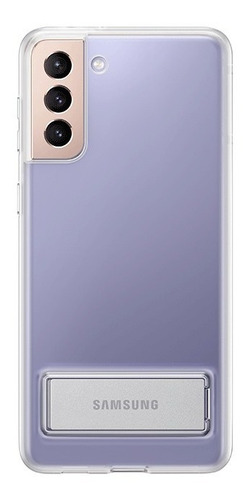 Imagem 1 de 6 de Capa Clear Standing Samsung Galaxy S21+ Transparente