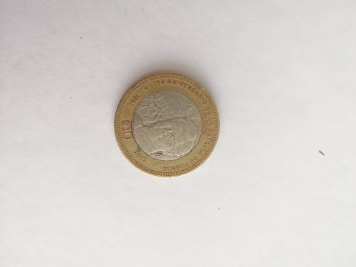 Moneda 10 Pesos Batalla De Puebla 2012 (Usado)
