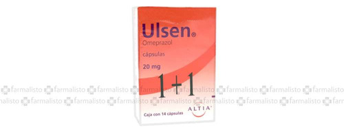 Ulsen 1 + 1 20 Mg Caja Con 14 Capsulas - 2x1