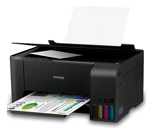 Impresora Multifuncional Epson L3210 Ecotank Tintas Cargadas Color 52049