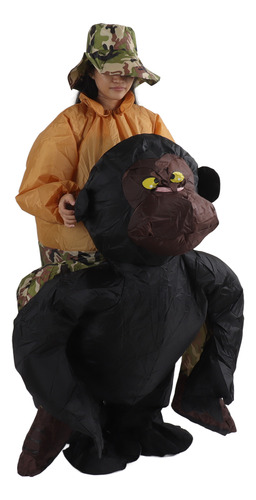 Divertido Disfraz Inflable De Chimpancé Para Adulto