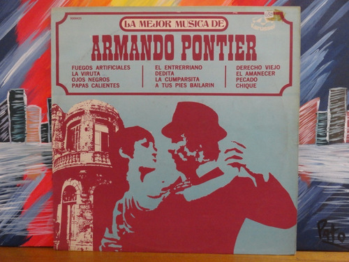 Vinilo Lp Disco La Mejor Musica De Armando Pontier - Zwt