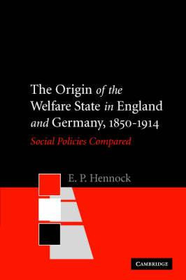 Libro The Origin Of The Welfare State In England And Germ...