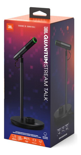 Micrófono Condensador Jbl Usb Quantum Stream Talk. Kservice