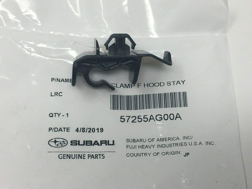 Subaru Capo Delantero Varilla Abrazadera Clip Outback Legacy